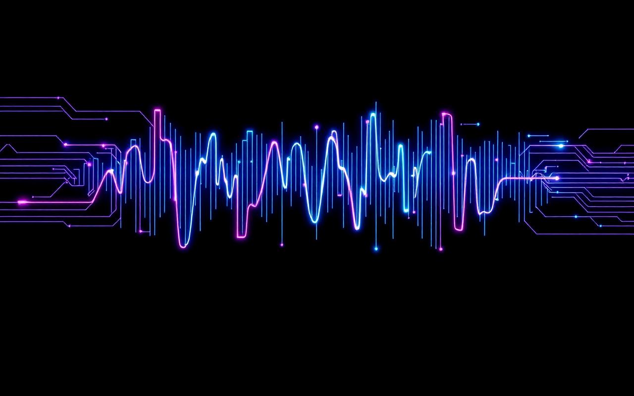 AI Voice waveform